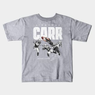 Derek Carr Las Vegas Touchdown Leap Kids T-Shirt